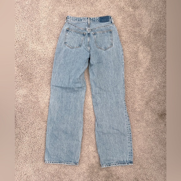 Abercrombie High Rise Loose Jean in Curve Love - Picture 4 of 6